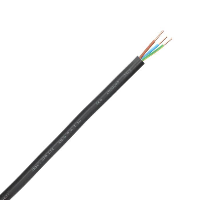 NEXANS EXVB kabel 3G2,5 per rol 100 meter (10173136)