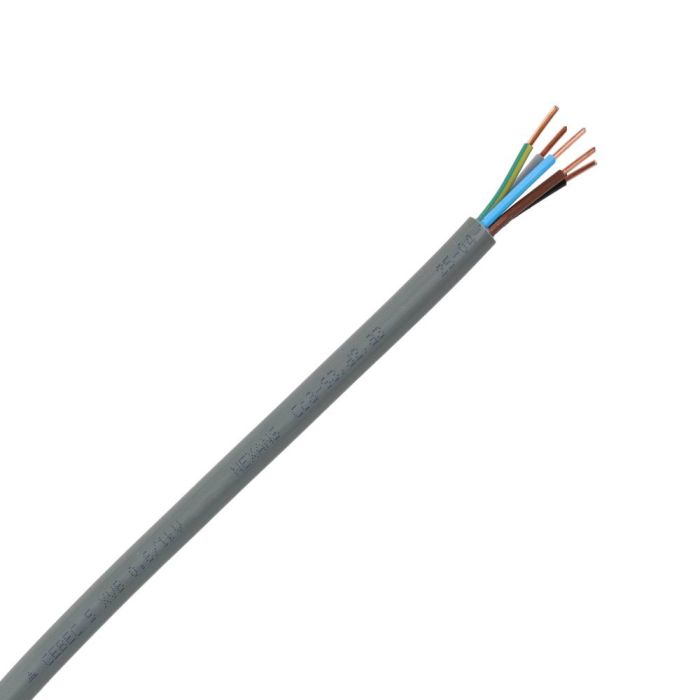 NEXANS XVB kabel 5G4 Cca-s3,d2,a3 - per rol 100 meter (10537729)