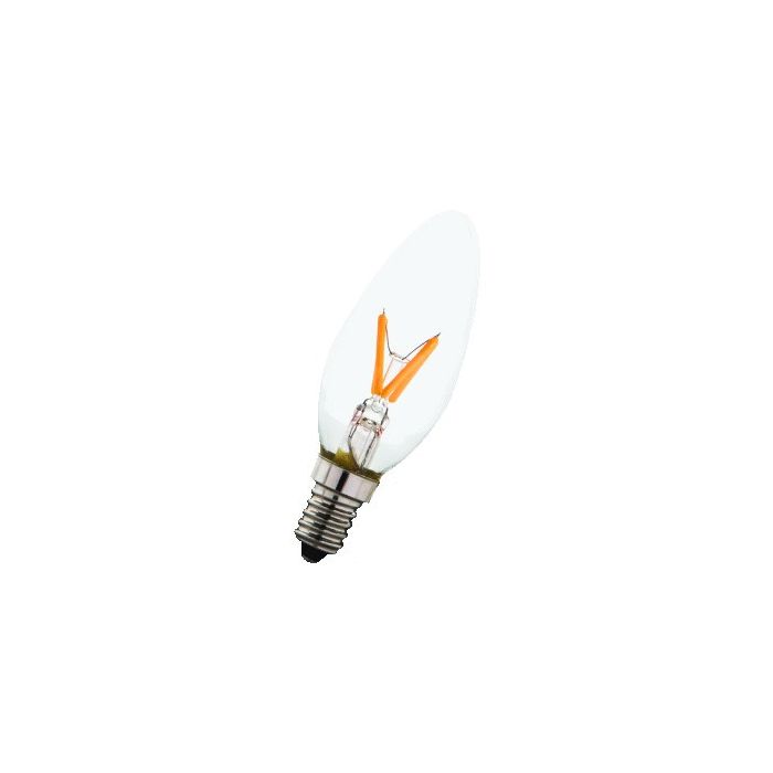 Bailey LEDlamp filament helder kaars wave E14 warmwit 2200K 3W 200lm (80100036364)