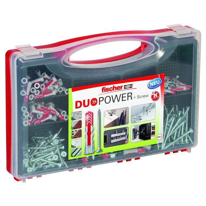 Fischer Red-Box DuoPower pluggen met schroef (536091)