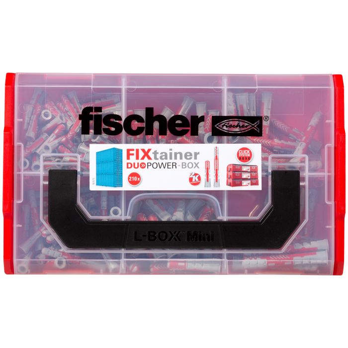 Fischer FixTainer DuoPower pluggen kort en lang (541105)