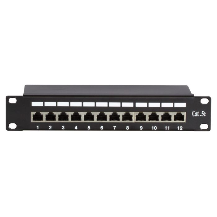 10 Inch CAT5e FTP patchpaneel - 12 poorts (DS-10Patch5-12FTP)