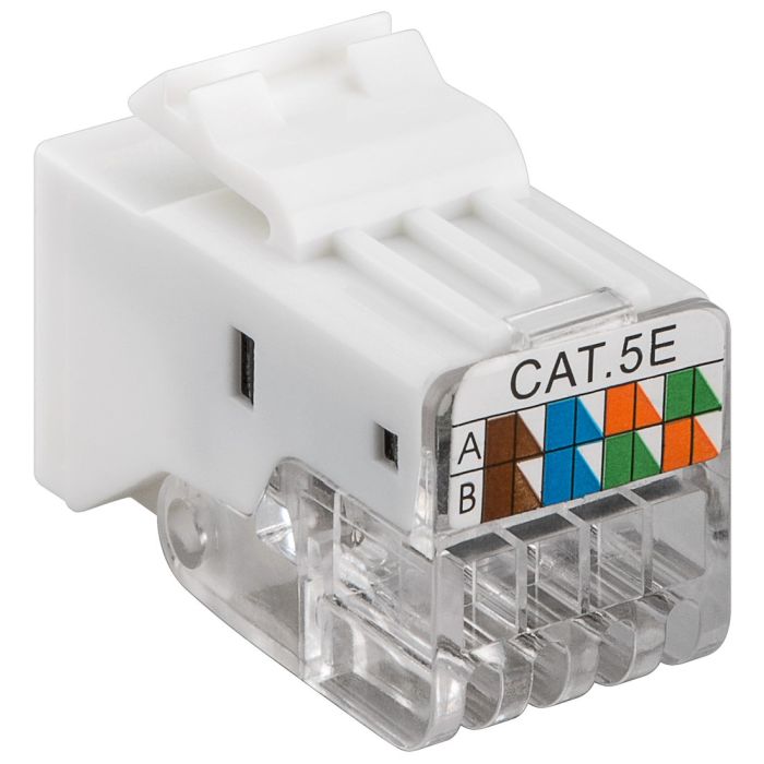CAT5e UTP Keystone Connector - Toolless (DS-KC-UTP5-TL)