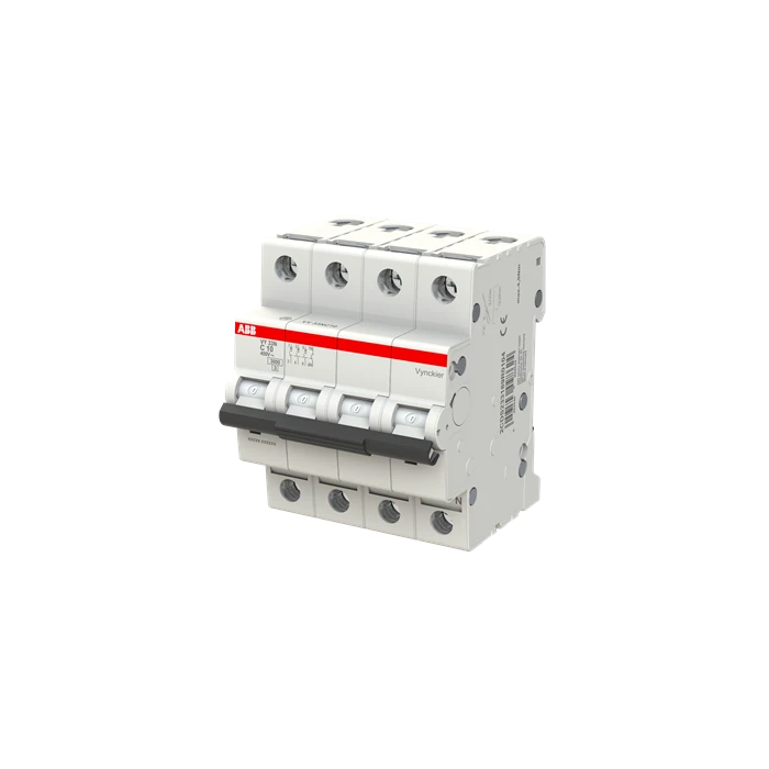 ABB Vynckier automaat 4polig 10A Ccurve (2CDS233189R0104) Elektramat