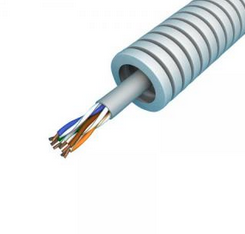 Snelflex flexibele buis 20mm 2x UTP CAT-5e kabel rol 100 meter