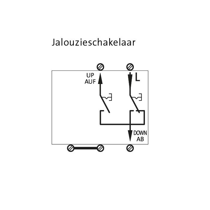 Kopp sokkel jaloezieschakelaar voor afdekking dubbele drukknop terugverend inbouw (503900005)