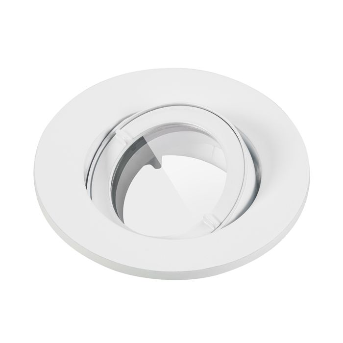 SEBSON Inbouwspot met GU10 Houder - Zwenkbare Plafondspot, Boorgat 75mm (min. 73mm, max. 77mm) voor LED of Halogeen Inbouwverlichting 230V - Set van 12