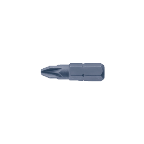 Heco schroefbits 1/4 inch pozidrive PZD1 25mm per 10 stuks (45105)