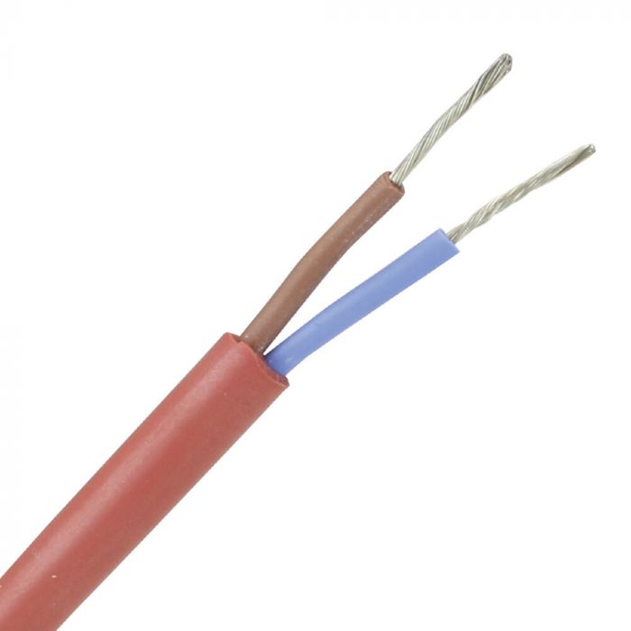 SIHF siliconenkabel 2x1,5 mm² - rol 100 meter (SIHF082220)
