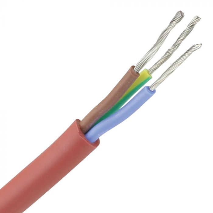 SIHF siliconenkabel 3x0,75 mm² - per meter (SIHF082033)