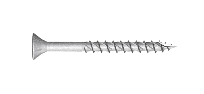 JET-FAST spaanplaatschroeven TX20 torx 5.0x70mm - deeldraad per 100 stuks (11505X70N)