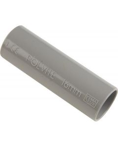 PIPELIFE sok installatiebuis 16mm slagvast - grijs per 50 stuks (1196900965)