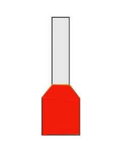Newlec adereindhuls geïsoleerd 1,0mm2 rood - per 500 stuks (HPCE1.0RED)