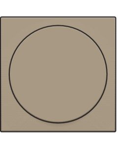 Niko afwerking voor draaiknopdimmer of extensie - Intense Bronze (123-31003)
