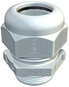 OBO Wartel met trekontlasting IP68 PG16, PA, lichtgrijs (2024756)