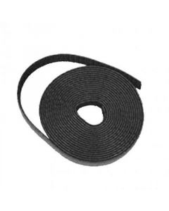 Gigamedia klittenband 13mm zwart rol 5m