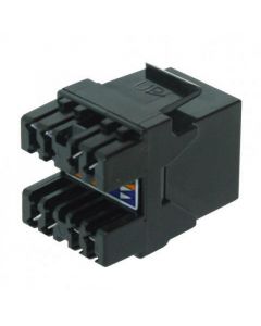 Gigamedia gigamedia CAT-6 UTP keystone jackzwart (03700575920587)
