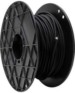 Kopp textielsnoer 2x0,75mm2 50 meter zwart (153599819)
