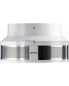 Gira Rookmelder Dual sokkel 230V - bedraad koppelbaar (233702)