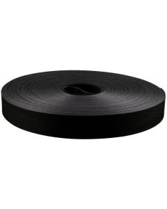 MEPAC klittenband bundelband 20x200mm zwart rol 100m (455700)