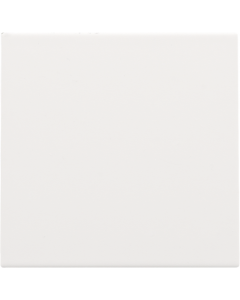 Niko blindplaat - Pure Steel White (154-76901)