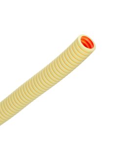PIPELIFE flexibele buis met extra gladde binnenlaag 19mm creme - per rol 100 meter