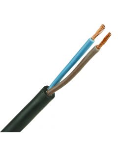 neopreen kabel H07RNF 2x1,5mm per meter