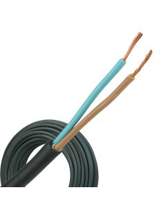 neopreen kabel H07RNF 2x1mm per rol 100 meter
