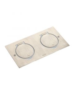 Legrand platinum vloercontactdoos 2-voudig IP44 (089702)