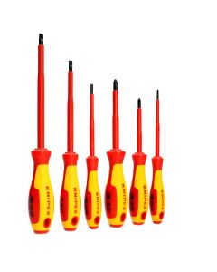 KNIPEX schroevendraaierset kruiskop/sleufkop 6-delig (00 20 12 V01)