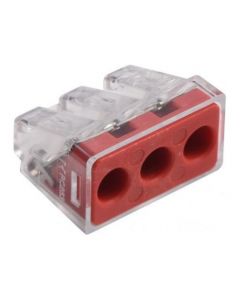Conex transparante steekklem 3-voudige massief 2,5-6mm2 per 20 stuks (CH 6003)