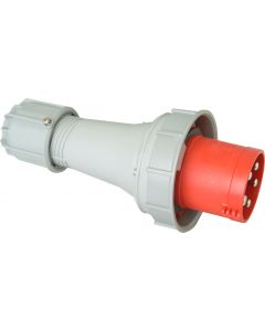 Kopp CEE stekker 63A 5-polig 6H 400V IP44 rood (176600006)