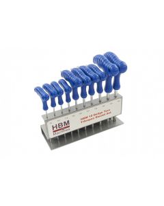 HBM 10-delige torx t-grepen sleutelset (9769)