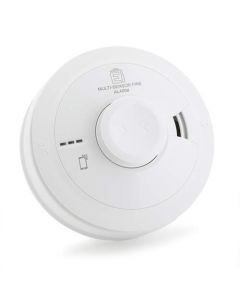 Ei Electronics multi-sensormelder rook&hitte 230V met 10 jaars lithium backup - bedraad koppelbaar (EI3024)