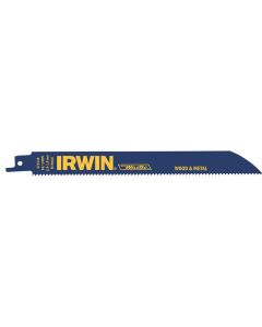 Irwin BI-METAL recipro metaal- en houtzaagblad 810R 200mm 10TPI set van 5 stuks (IR10504157)