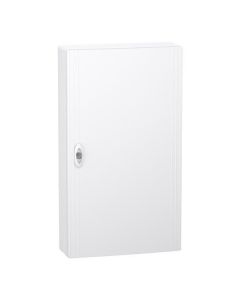 Schneider Electric prismaSeT lege zekeringkast 3-rijen 72 modules met volle deur - wit (LVSXL418)
