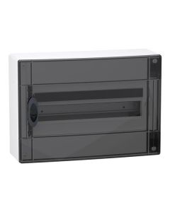 Schneider Electric prismaSeT lege zekeringkast 1-rij 18 modules met transparante deur (LVSXM118)