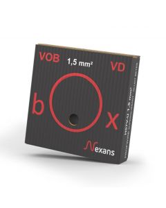 NEXANS VOB draad 1,5mm2 zwart rol 100 meter (10546241)
