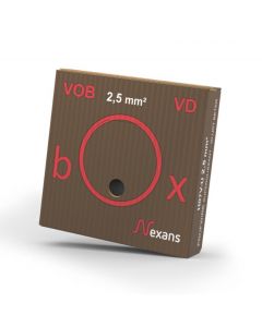 NEXANS VOB draad 2,5mm2 bruin rol 100 meter (10546272)