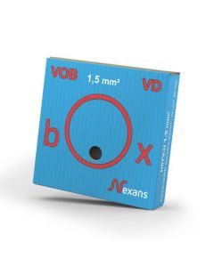 NEXANS VOB draad 1,5mm blauw rol 100 meter (10546310)
