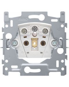 Niko sokkel stopcontact met penaarde 16A beperkte diepte 21mm met schroefklemmen en klauwen (170-32100)