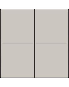 Niko afwerking voor draadloze dimschakelaar kinetic (zowel EnOcean/Bluetooth/KNX) - Original Light Grey (102-00060)