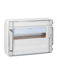 Legrand XL3 125 lege zekeringkast 1-rij 18 modules met doorzichtige deur 450x300 (BxH) (401641)