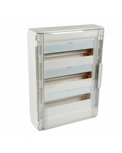 Legrand XL3 125 lege zekeringkast 3-rijen 54 modules met doorzichtige deur 450x600 (BxH) (401643)