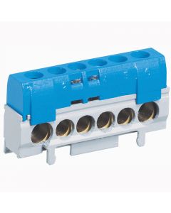 Legrand nulleiderklem 1x35mm2 5x25mm2 blauw (004815)