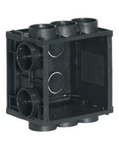 Helia koppelbare inbouwdoos 50mm voor bevestiging met klauwen 60x60x50mm (75)