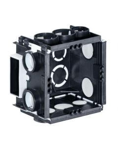 Helia luchtdichte koppelbare inbouwdoos 50mm voor bevestiging met vijzen (inclusief) 60x60x50mm (752 ECON)