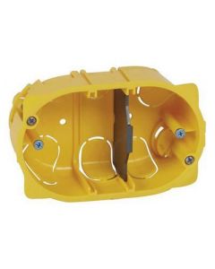 Legrand batibox hollewand inbouwdoos 3 modules Mosaic 40mm (080049)