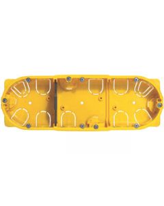 Legrand batibox hollewand inbouwdoos 3-voudig (6 modules Mosaic) 40mm (080043)