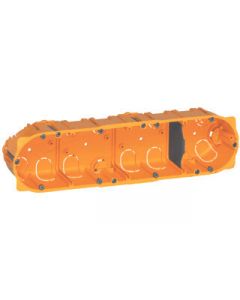 Legrand batibox hollewand inbouwdoos 4-voudig (10 modules Mosaic) 40mm (080044)